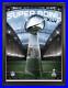 2011 Packers vs Steelers Framed 36x48 Canvas Super Bowl XLV Program