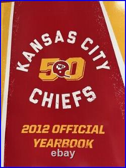 2012 2013 2021 Kansas City Chiefs 9 Yearbook Set Super Bowl 54 57 LVII Champions