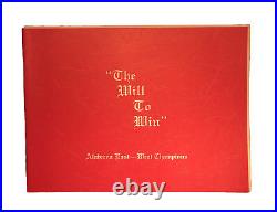 Albama Football Reprint 1994 The Will To Win 1926 Rose Bowl Champ Pickens