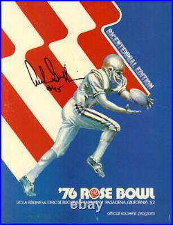 Archie Griffin Autographed/Signed 1976 Rose Bowl Program Beckett 38140