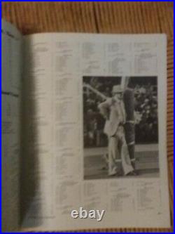Bear Bryant #315 Game Program Auburn Football Illustrated Nov 28, 1981 Iron Bowl