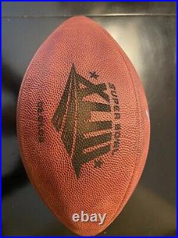 Ben Roethlisberger autographed Super Bowl Football
