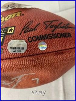 Ben Roethlisberger signed autographed Super Bowl XL football Stiener