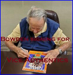 Bobby Bowden Charlie Ward Signed FSU Nebraska 1994 Orange Bowl Program JSA