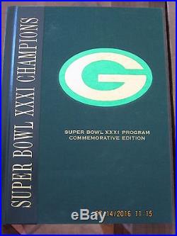 Brand new Super Bowl XXXI 31 Green Bay Packers Commemorative Edition SIGNED