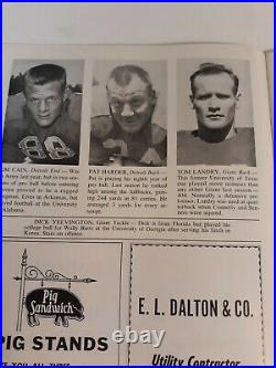 Cotton Bowl 1953 Pro Football Classic Detroit Lions New York Giants Dallas Tx
