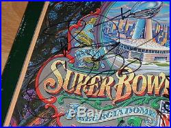 Dallas Cowboys'93 Super Bowl Prog XXVIII Signed by NFL HOF E. Smith, K Norton