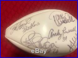 Football AUTOGRAPHED SUPER BOWL by NFL Players & Game Program Guide