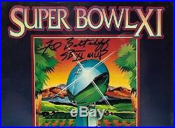 Fred Biletnikoff Signed Original Football Super Bowl XI Program SB XI MVP BAS