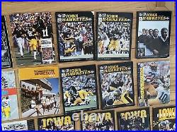 Iowa Hawkeyes Football 1980s Program Souvenir Lot Rose Peach Bowl Homecoming