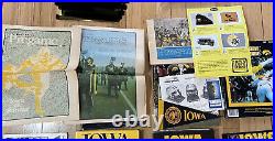 Iowa Hawkeyes Football 1980s Ticket Stubs Programs Souvenirs Lot Rose Peach Bowl