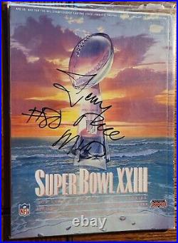 Jerry Rice, Super Bowl XXIII Program, January 22, 1989