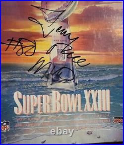 Jerry Rice, Super Bowl XXIII Program, January 22, 1989