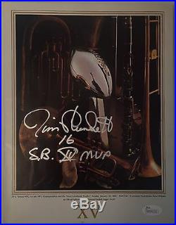 Jim Plunkett Signed Original Football Super Bowl XV Program SB XV MVP JSA