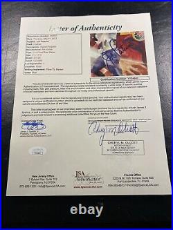 Joe Paterno Signed JSA Autographed 1995 81st Rose Bowl Program LOA Undefeated