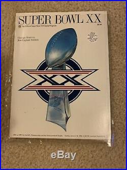 Lot Of 9 Super Bowl Programs! Super Bowl XXIII And Other Great Classic Games