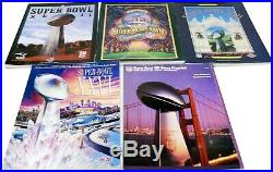 Lot of 21 Different Super Bowl World Series Official Programs 1980s-2010s BC150