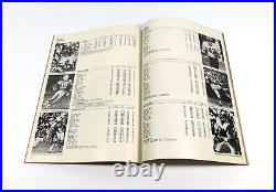 Lot of (5) 1970 Super Bowl IV 4 Program Minnesota vs Kansas City Tulane 1-11-70