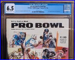 NFL 1968 Pro Bowl game, CGC 6.5 January 21, 1968