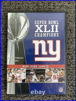 New York Giants NFL Super Bowl XLII 42 Champions Collectors Edition Set. RARE