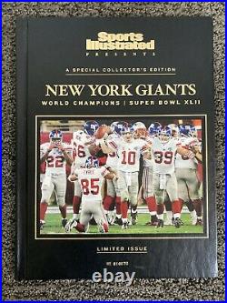 New York Giants NFL Super Bowl XLII 42 Sports Illustrated Collectors Edition Set