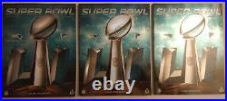 Official NFL Super Bowl LI Program New England Patriots Atlanta Falcons 2017