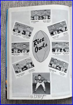 Orig. 1947 ORANGE BOWL Football Program RICE OWLS-8, TENNESSEE VOLS-0