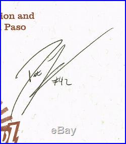 Pat Tillman Autographed Sun Bowl Football Program Iowa Hawkeyes Arizona State