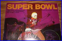RARE 1970 Super Bowl IV Program Vikings v Chiefs NEAR MINT Investment quality