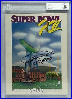Randy White Signed Original Football Super Bowl XII Program SB XII Co-MVP BAS