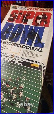 Rare 4 team TUDOR Games NFL Super Bowl Electronic Football game / 1985 Bears