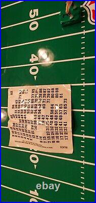 Rare 4 team TUDOR Games NFL Super Bowl Electronic Football game / 1985 Bears