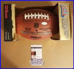 Reggie Wayne and Adam Vinatieri auto Super Bowl XLI footballs and program-JSA