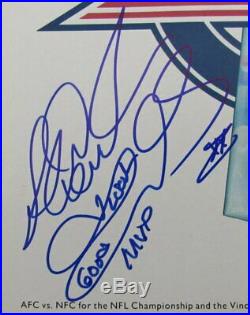 Richard Dent Bears Super Bowl XX MVP Signed Super Bowl XX Program JSA 143957