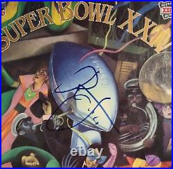 Ronnie Lott, Autographed Super Bowl XXIV Program, January 28, 1990