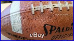 Rose Bowl 1961 Washington Huskies National Champs Autographed Football