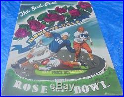Rose Bowl Game Program UCLA Bruins vs. Illinois January 1 1947 VTG Football NCAA