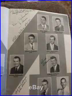 Rose Bowl Program with signatures 1951 California Vs Michigan- Vintage