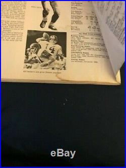 SUPER BOWL SB I AFL NFL Green Bay Packers Kansas City Chiefs FIRST PROGRAM 1967