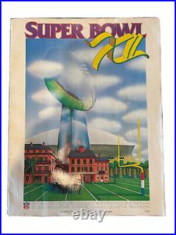 SUPER BOWL XII GAME PROGRAM DALLAS COWBOYS vs. DENVER BRONCOS (FN) 1978