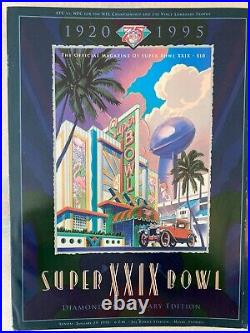 SUPER BOWL XVI XXXIII (1982-1999) OFFICIAL GAME PROGRAMS (Lot of 18) RARE