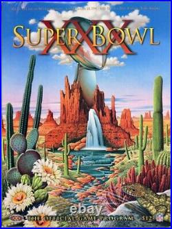 SUPER BOWL XXX GAME PROGRAM DALLAS COWBOYS vs. PITTSBURGH STEELERS (NM/MT) 1996
