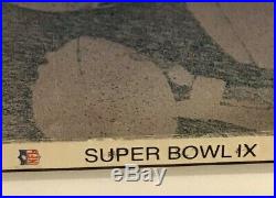 Steeler Fans RARE 1975 Super Bowl IX Program First Steelers SB Win