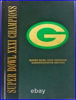 Super Bowl 31 Program Autograph Desmond Howard Green Bay Packers Football NFL