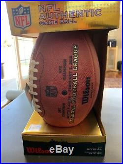 Super Bowl 45 Authentic Game Ball. New Orleans Saints vs Indianapolis Colts