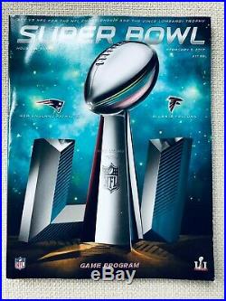 Super Bowl 51 LI Authentic Ticket GREAT CONDITION + Lanyard + Game Program