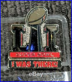 Super Bowl 51 LI Patriots Falcons Full Authentic Ticket, Lanyard, Pin & Program