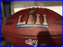 Super Bowl 52 Eagles vs. Patriots Game Used Football PSA/DNA Authenticated RARE