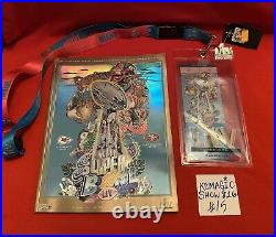 Super Bowl 54 LIV Green Variation withbonus Holo Program and Lanyard/pin Auth. #23