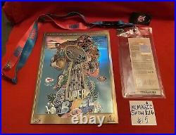 Super Bowl 54 LIV Green Variation withbonus Holo Program and Lanyard/pin Auth. #23